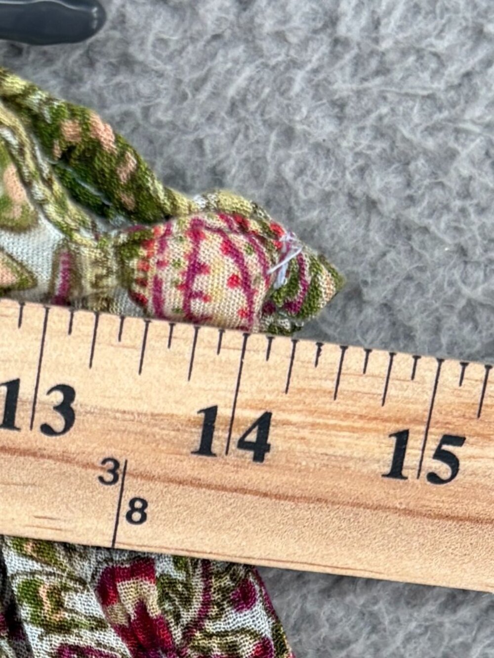 RAGA Paisley Boho Ruched Tie Side Shorts XS - Picture 5 of 13